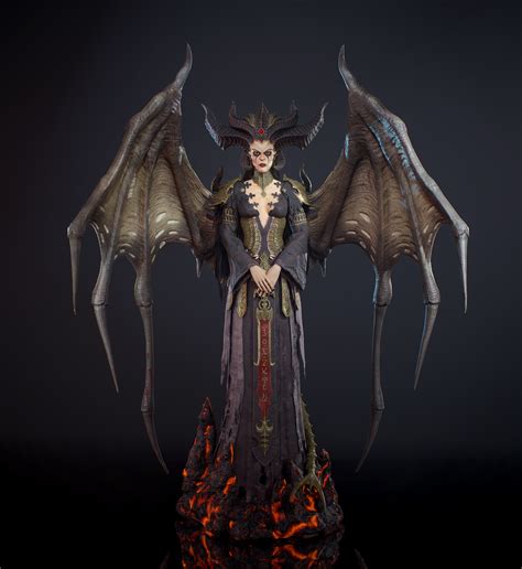 diablo 4 lilith fan art|diablo 4 lilith fanart.